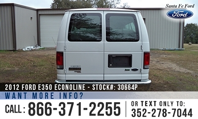 Ford Econoline Van for Sale! 1-866-371-2255